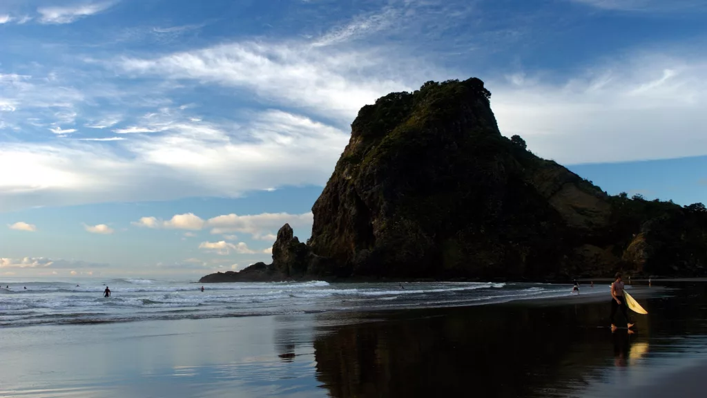 Piha Beach — New Zealand's Black Sand