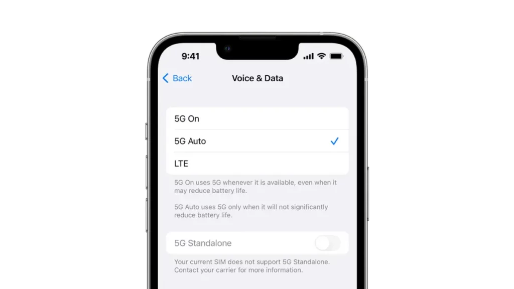 How to Turn on 5G on iPhone