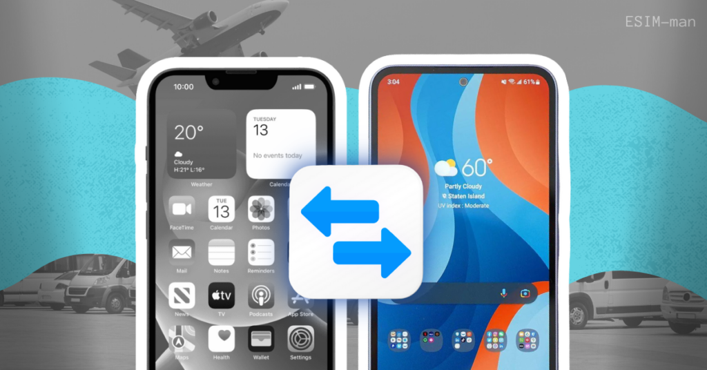 How to Transfer eSIM from iPhone to Android?