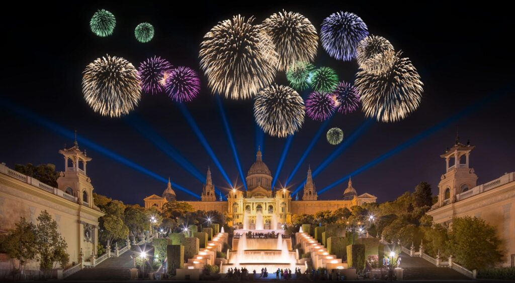 Spain new year's