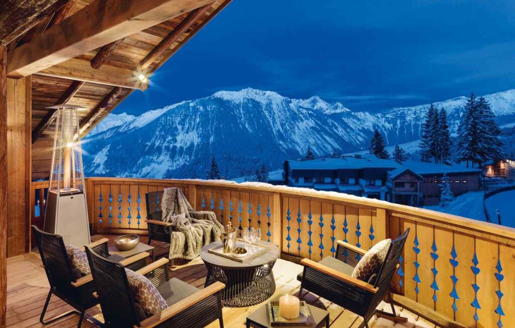 Balcony in the Alps, Austria